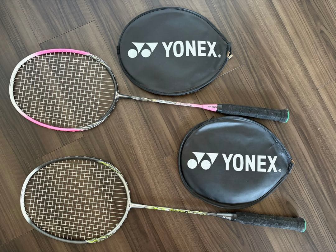 ヨネックス マッスルパワー 2 バドミントンラケット 2本YONEX JAPAN