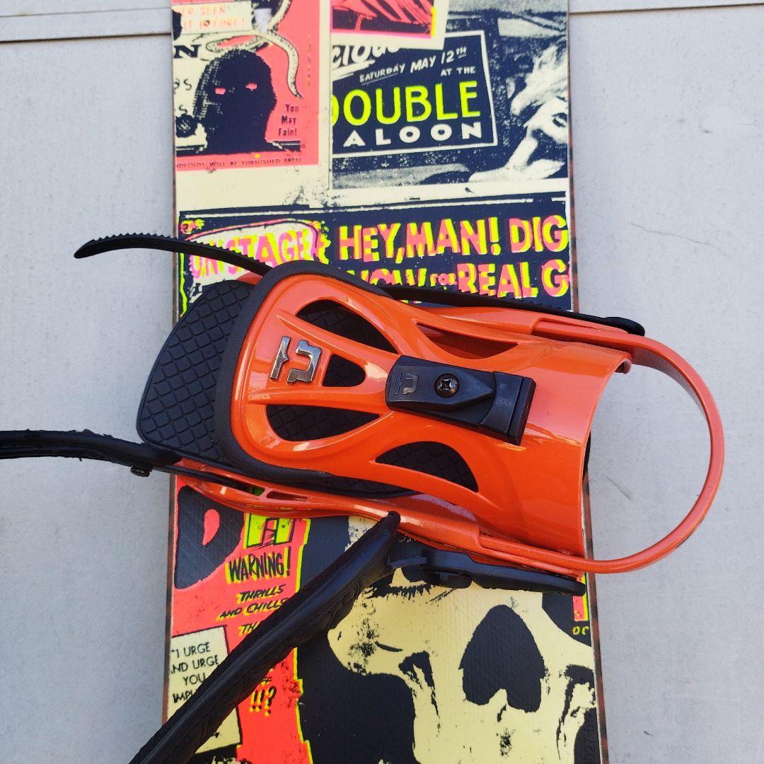 ライドRide DH 157 スノーボードバインディングセット