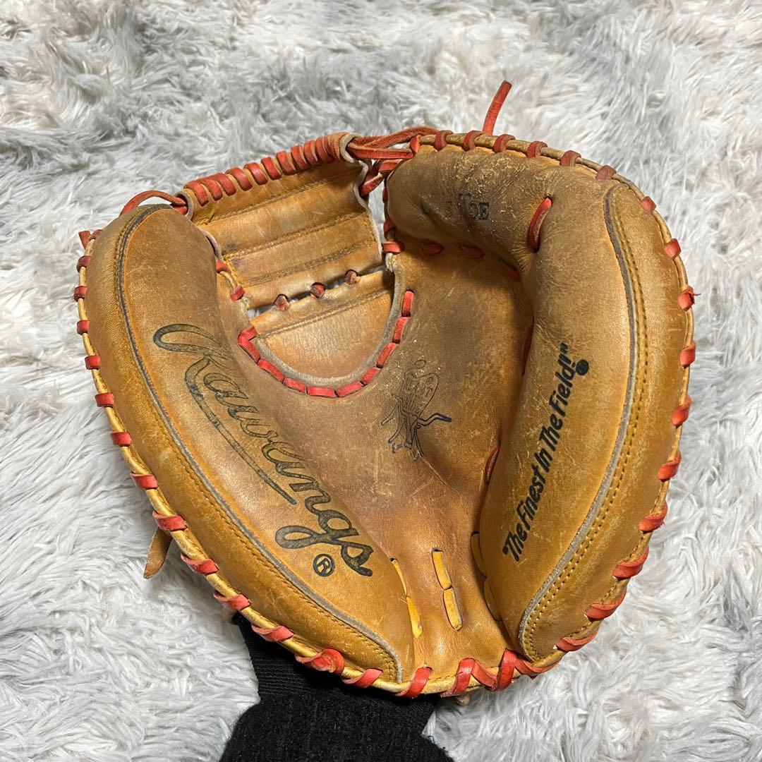 【希少品】Rawlings 軟式 一般 右投げ キャッチャーミット