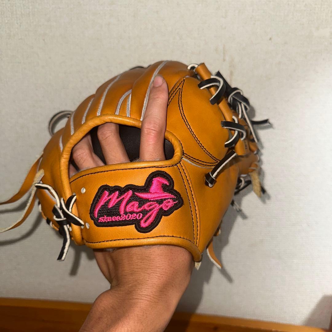 Mago オーダー品 硬式野球グローブ ブラウン