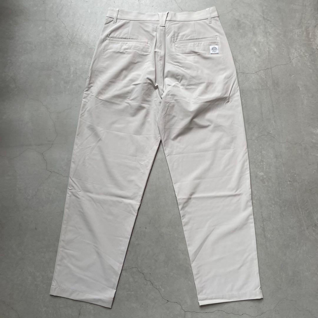 【美品】ナノユニバースゴルフ ナイロンクロス2タックパンツ XL