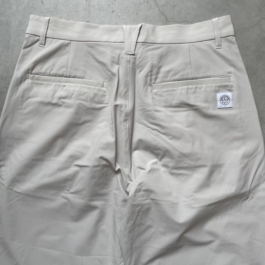【美品】ナノユニバースゴルフ ナイロンクロス2タックパンツ XL