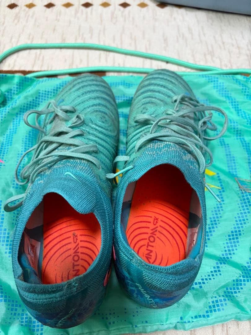 Nike サッカーシューズ 青 収納袋付き