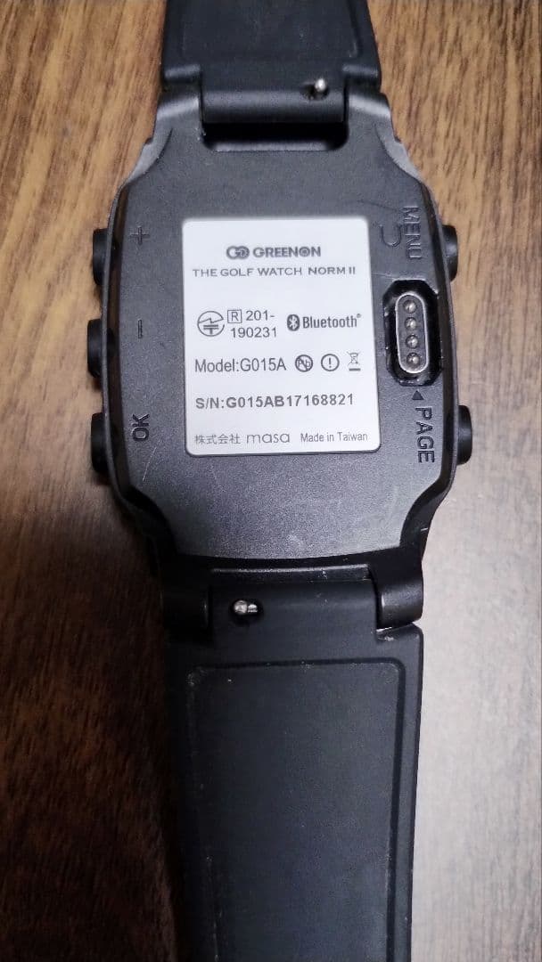ゴルフGPS腕時計 THE GOLF WATCH NORM II