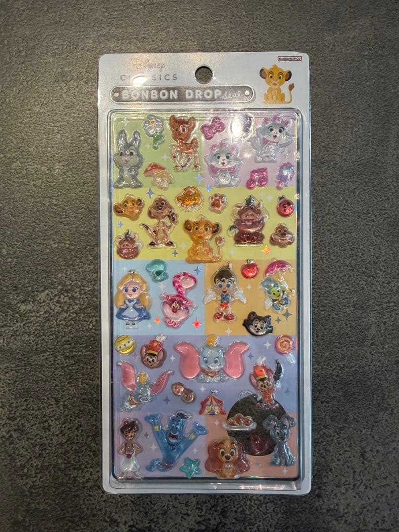 ボンボンドロップシール　ディズニー