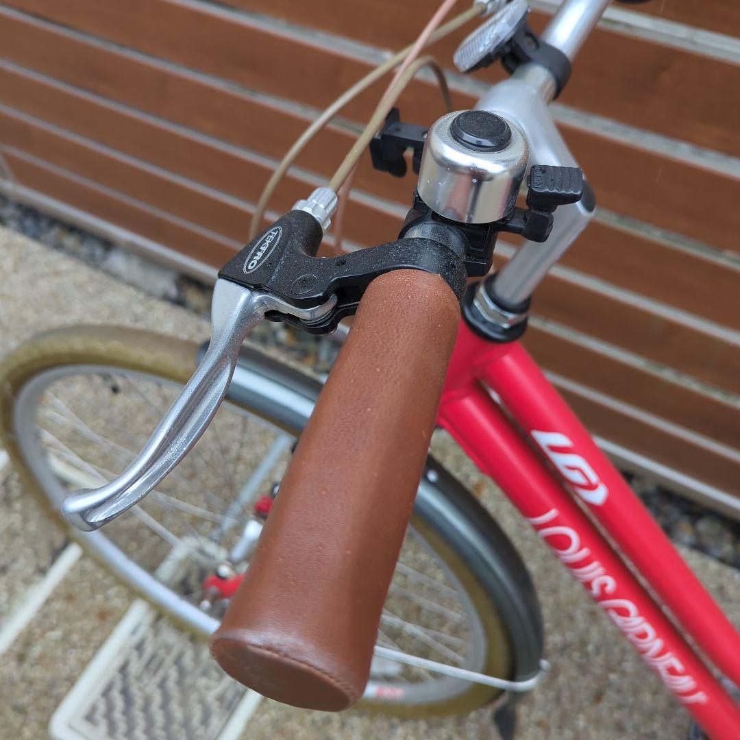 LOUIS GARNEAU 赤 小径自転車　ミニベロ(名古屋周辺引き取り)