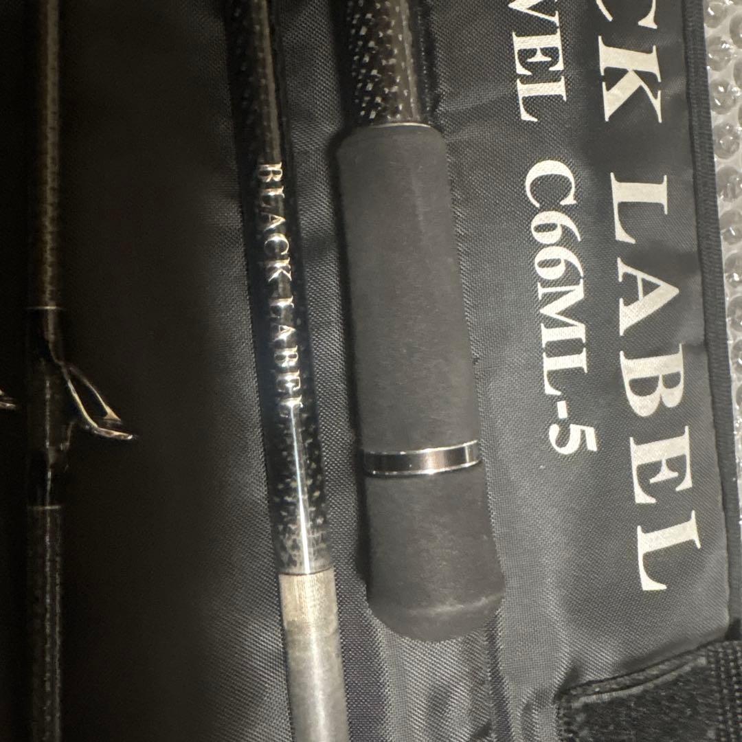 ロッド DAIWA BLACK LABEL TRAVEL C66ML-5