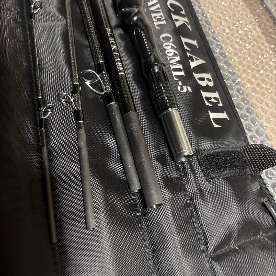 ロッド DAIWA BLACK LABEL TRAVEL C66ML-5