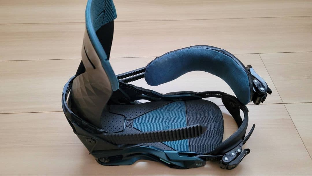 SALOMON　サロモンバインディング　ミラージュ　黒　×　グリーン　Ｓサイズ