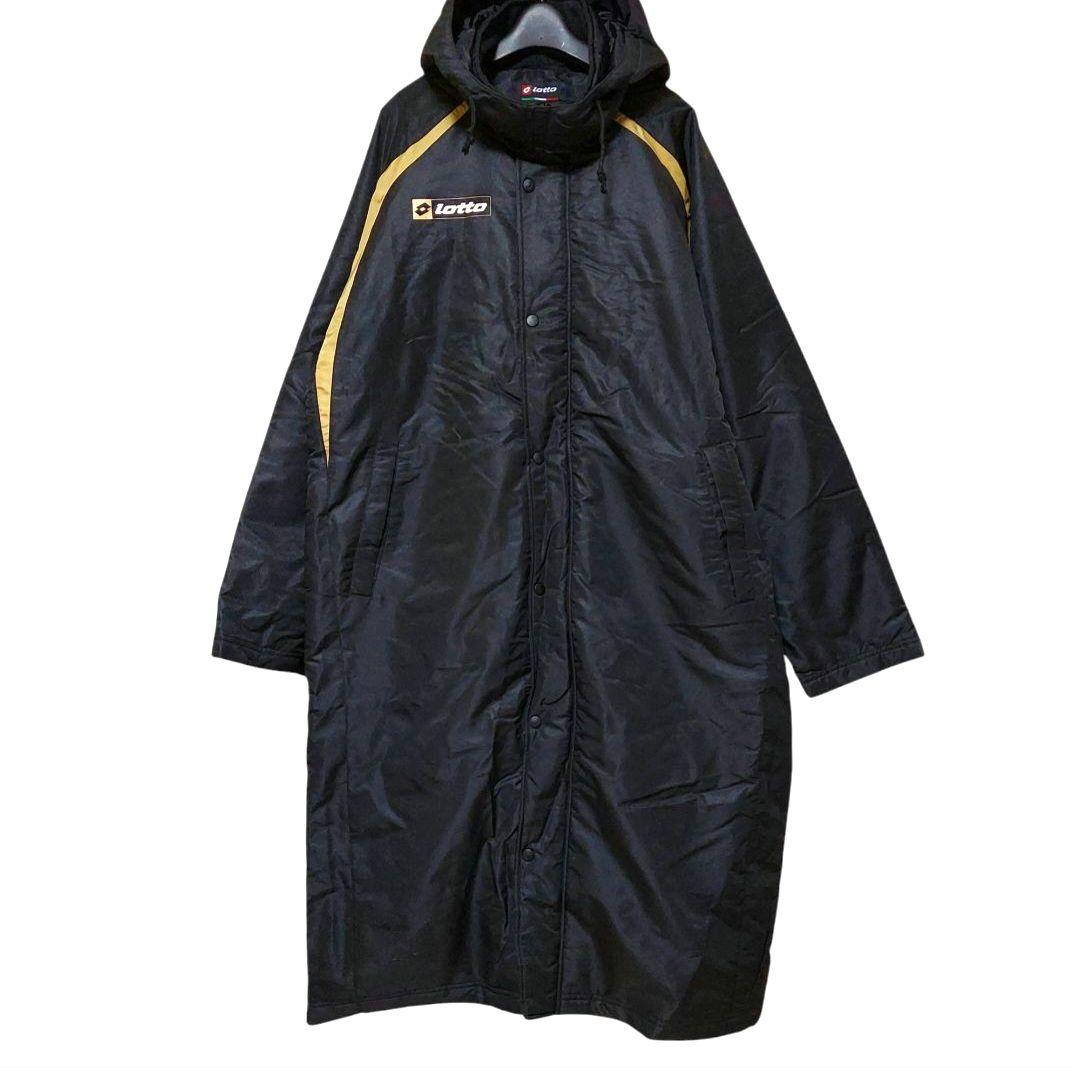 lotto ロット ベンチコート サッカー フットサル 防寒着 XL 美品