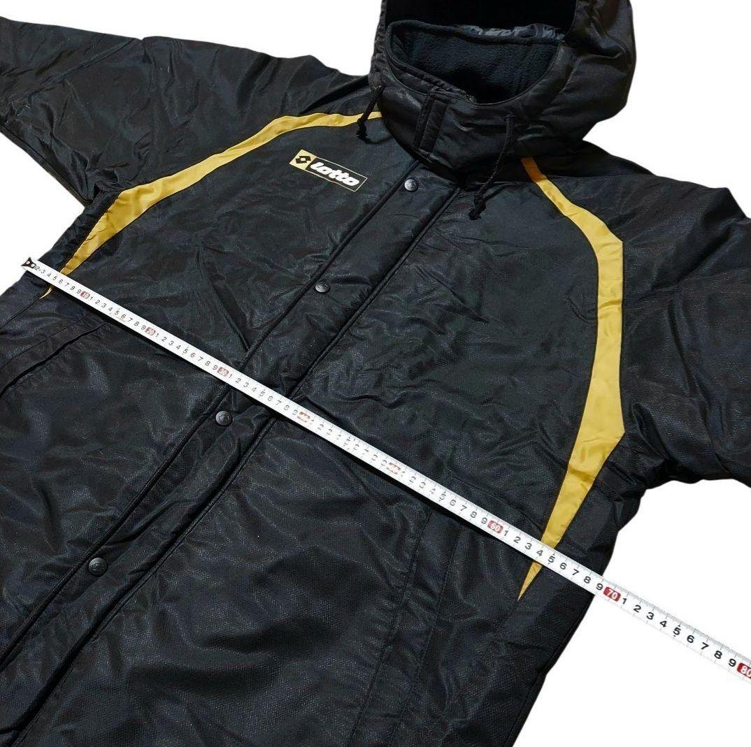 lotto ロット ベンチコート サッカー フットサル 防寒着 XL 美品