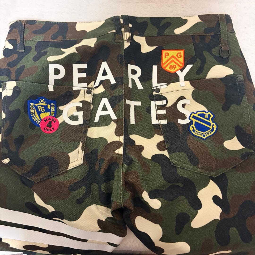【PEARLY GATES】パーリーゲイツ 30周年記念モデル 迷彩柄パンツ