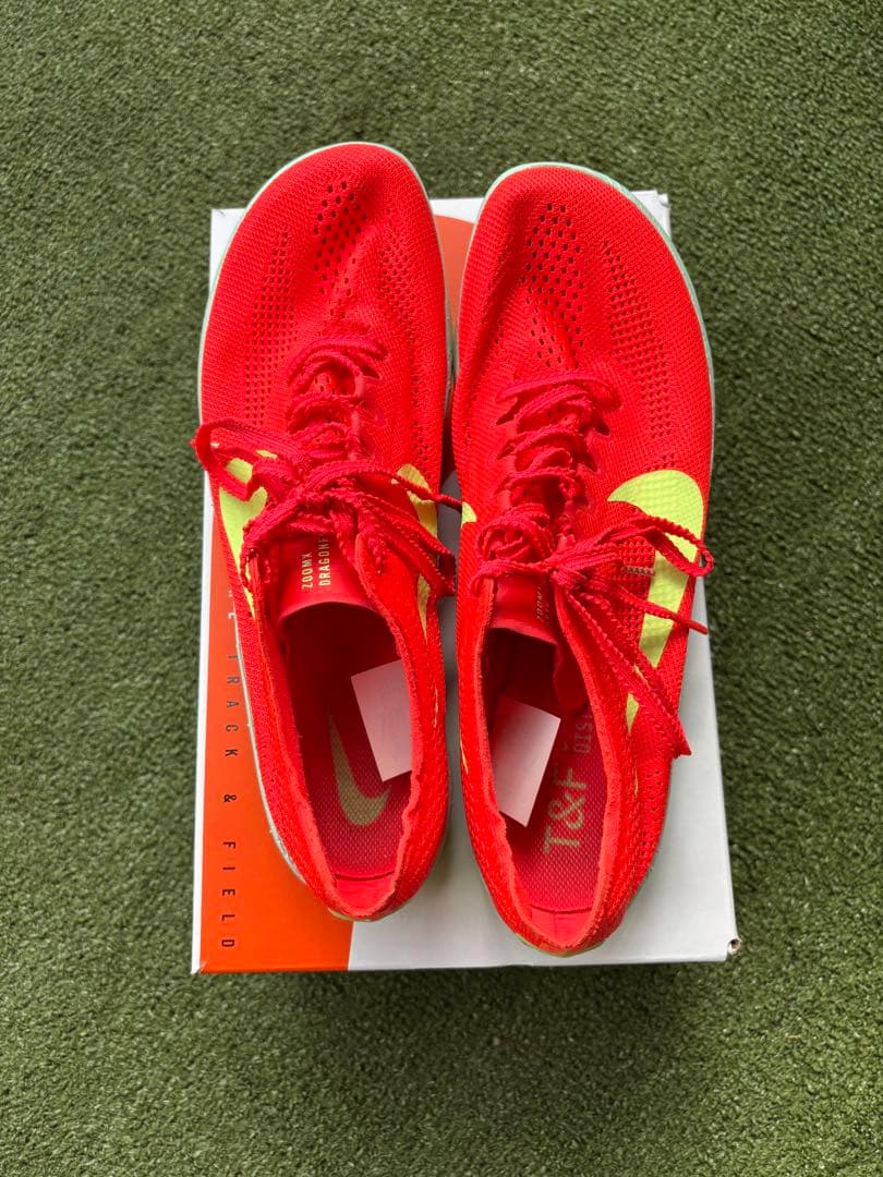 Nike 陸上競技用スパイクシューズ レッド/イエロー
