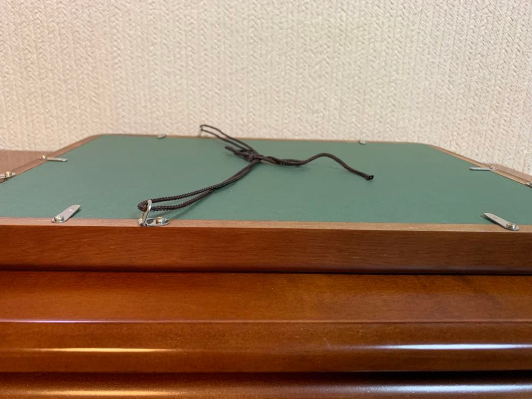 書道額縁　26型隅丸 女桑　紐付き書道額