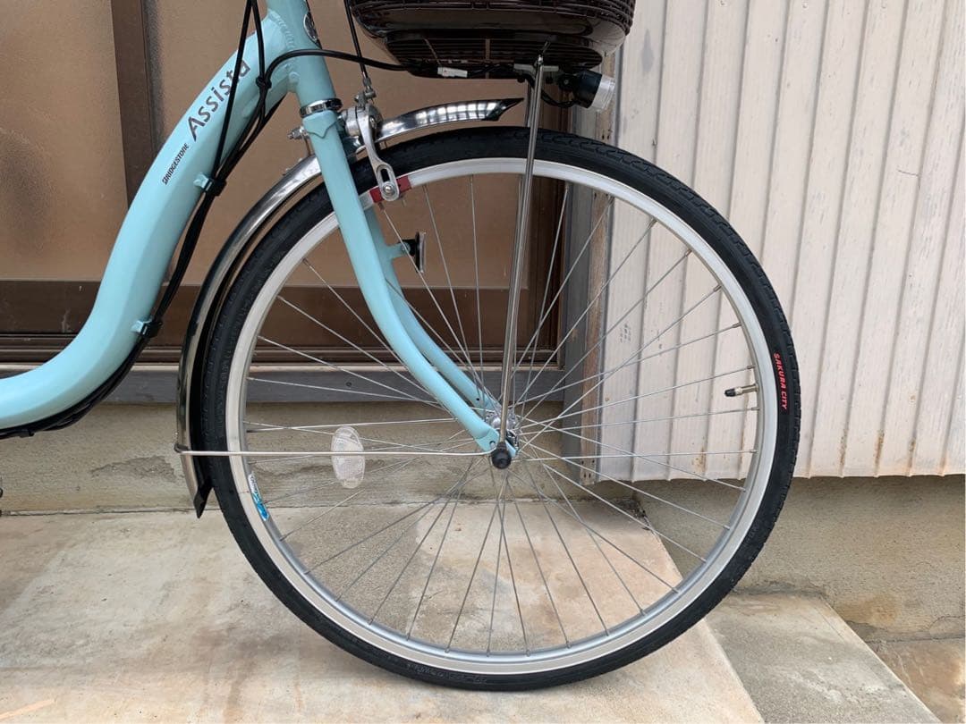 電動自転車　№6918 ブリヂストン Assista 26インチ
