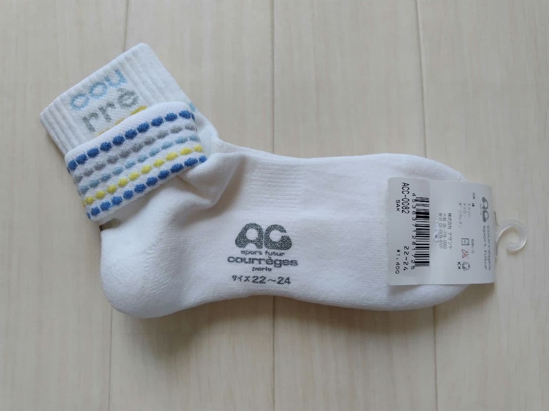 【値下げ】☆新品未使用☆クレージュ　レディース　テニスウエア　と　靴下