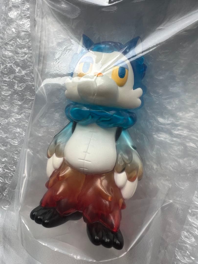 ★良個体・新品・送料込★あらいきりこ おおかみくん 夜あけ ソフビ フィギュア