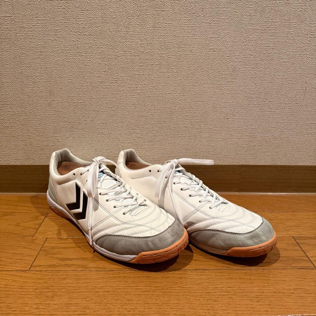 hummel APICALE インドアフットサルシューズ 白