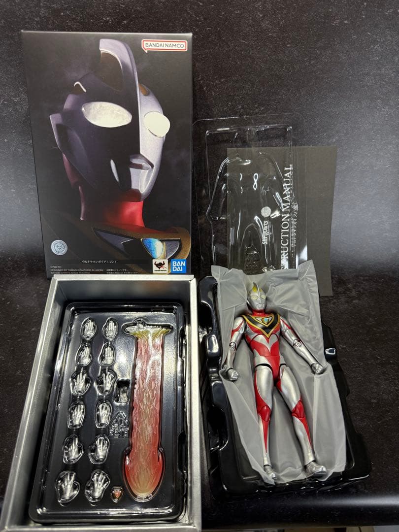 shフィギュアーツ　ウルトラマンティガ、ダイナ、ガイアセット　TDG真骨頂