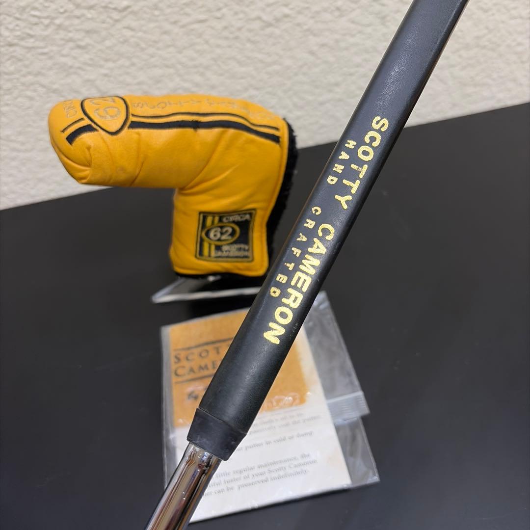 祝！マスターズ開催！初代 サーカ62 No. 3 パター 34インチ 350g