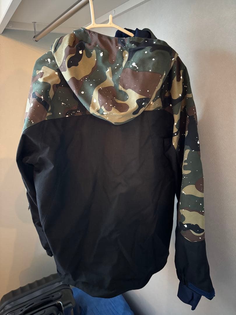 【美品】スノボウェア上下セット　デニム生地