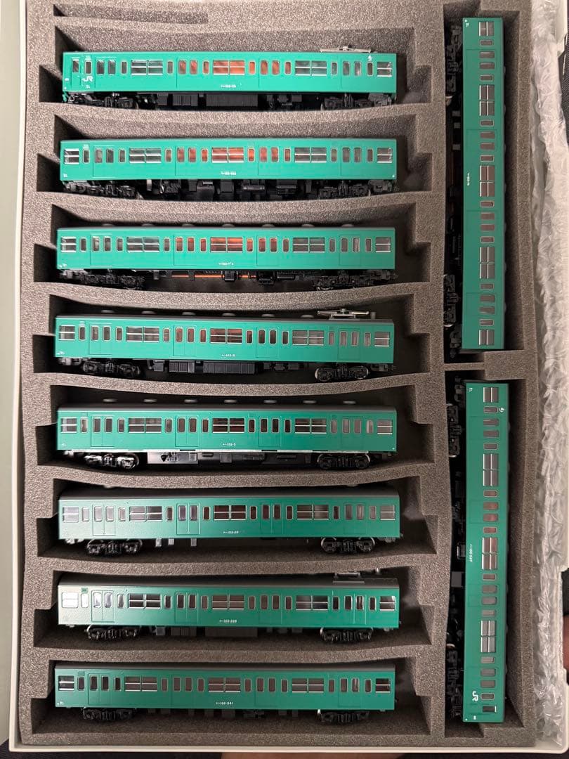 【値下げ交渉可】TOMIX 103系 HG エメラルドグリーン