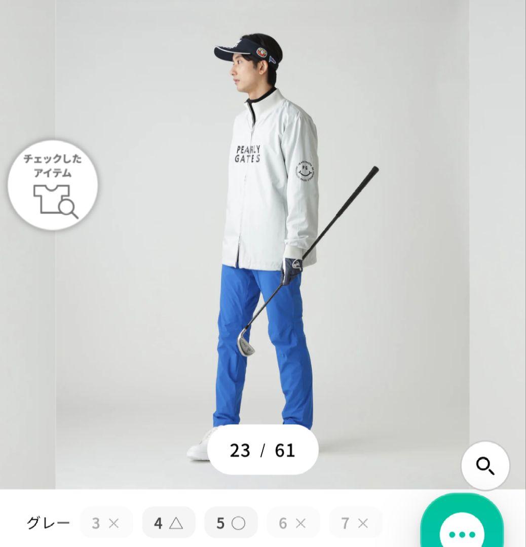 パーリーゲイツ★グレー★ブルゾン
