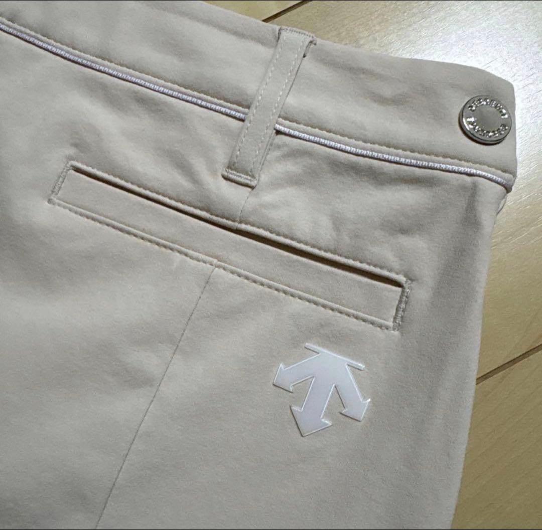 デサント　DESCENTE ゴルフ　ベージュ フリルスカート レディース ゴルフ