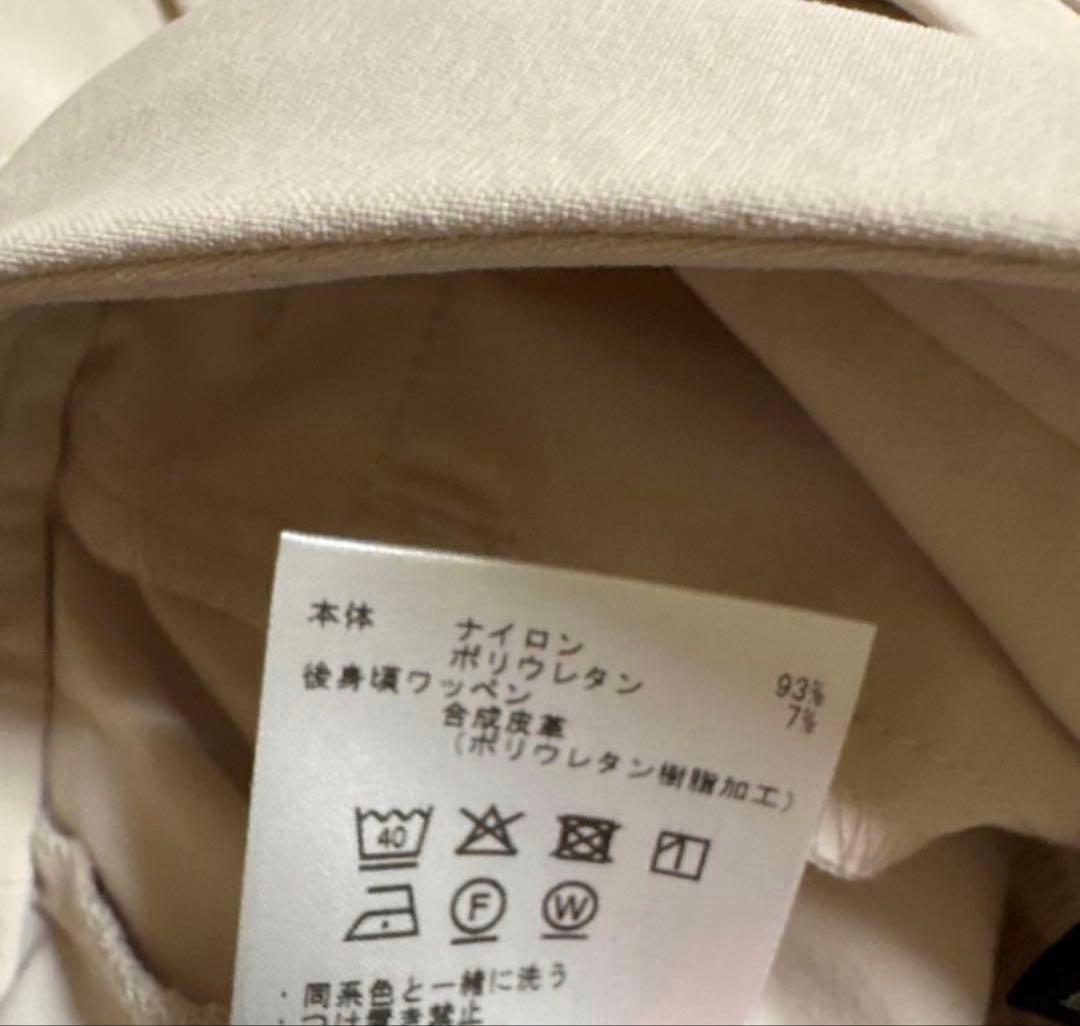 デサント　DESCENTE ゴルフ　ベージュ フリルスカート レディース ゴルフ