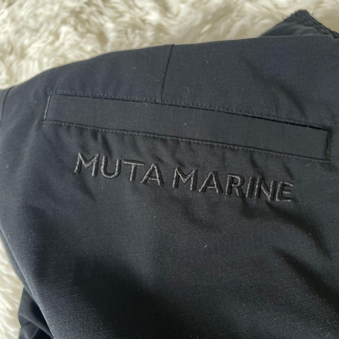 muta MARINE ムータ Dot Air ロングパンツ　黒　サイズ5 ロゴ
