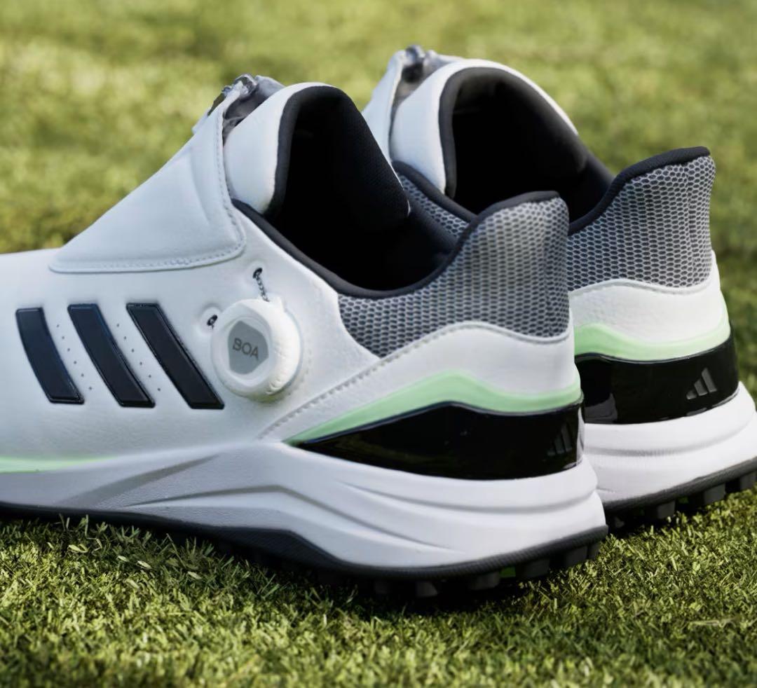 adidas ゴルフシューズ ジッパー付き ホワイト 未使用 IF0283