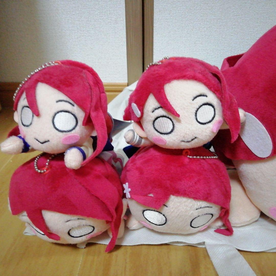 ラブライブ！サンシャイン！寝そべりぬいぐるみセット　桜内梨子