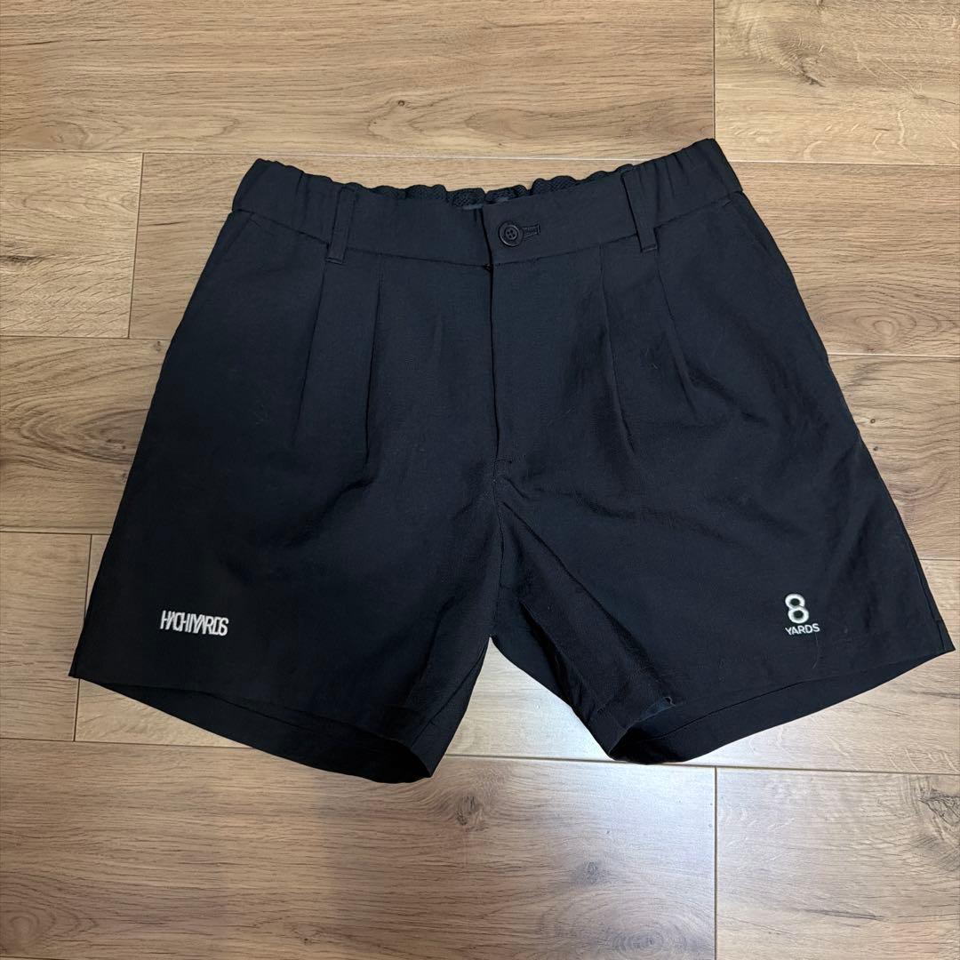 【美品】8YARDS ブラック ショートパンツ Mサイズ