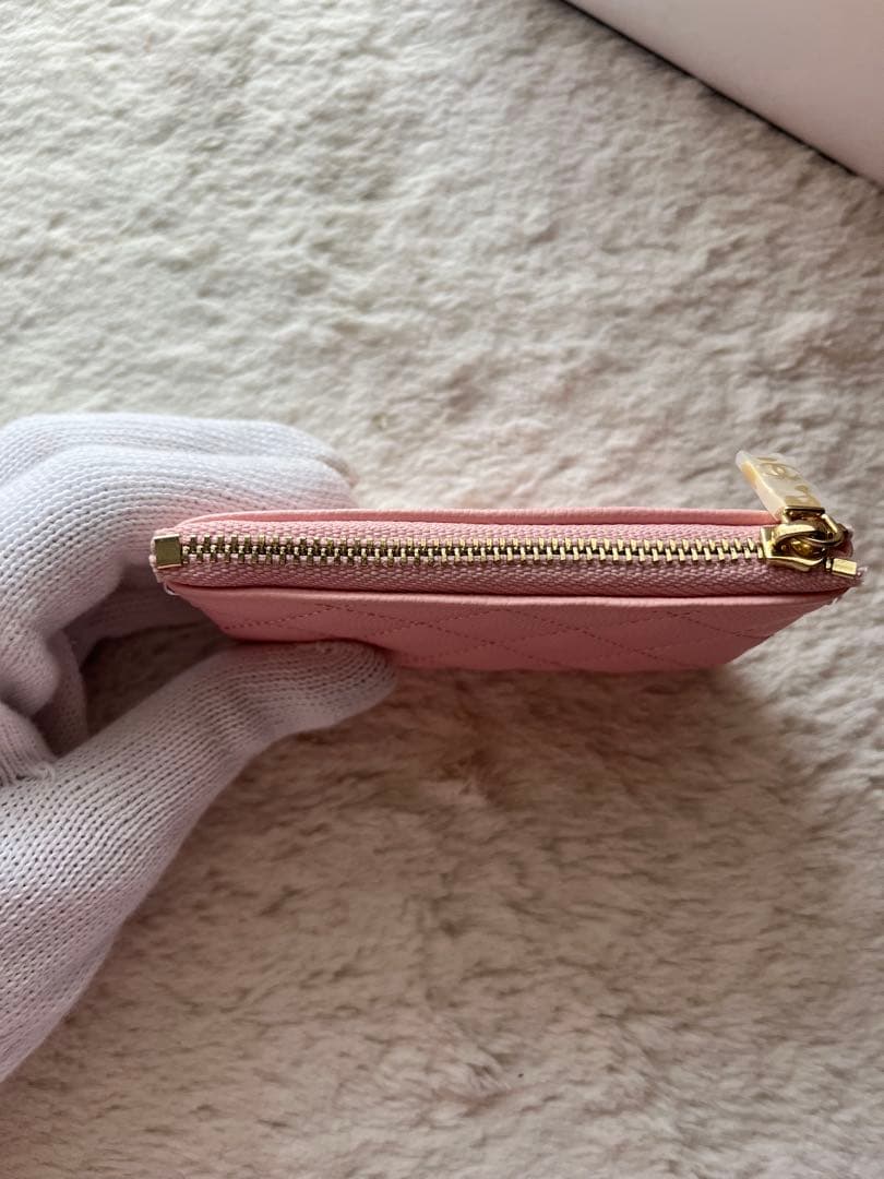 ノベルティー　CHANEL ピンクレザー ケース　レア