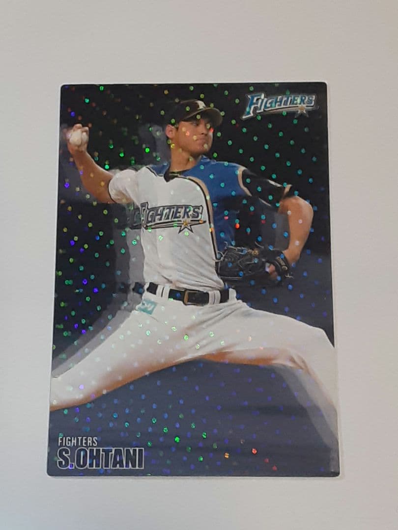 大谷翔平★カルビープロ野球チップス4枚セット金サイン入りスターカード