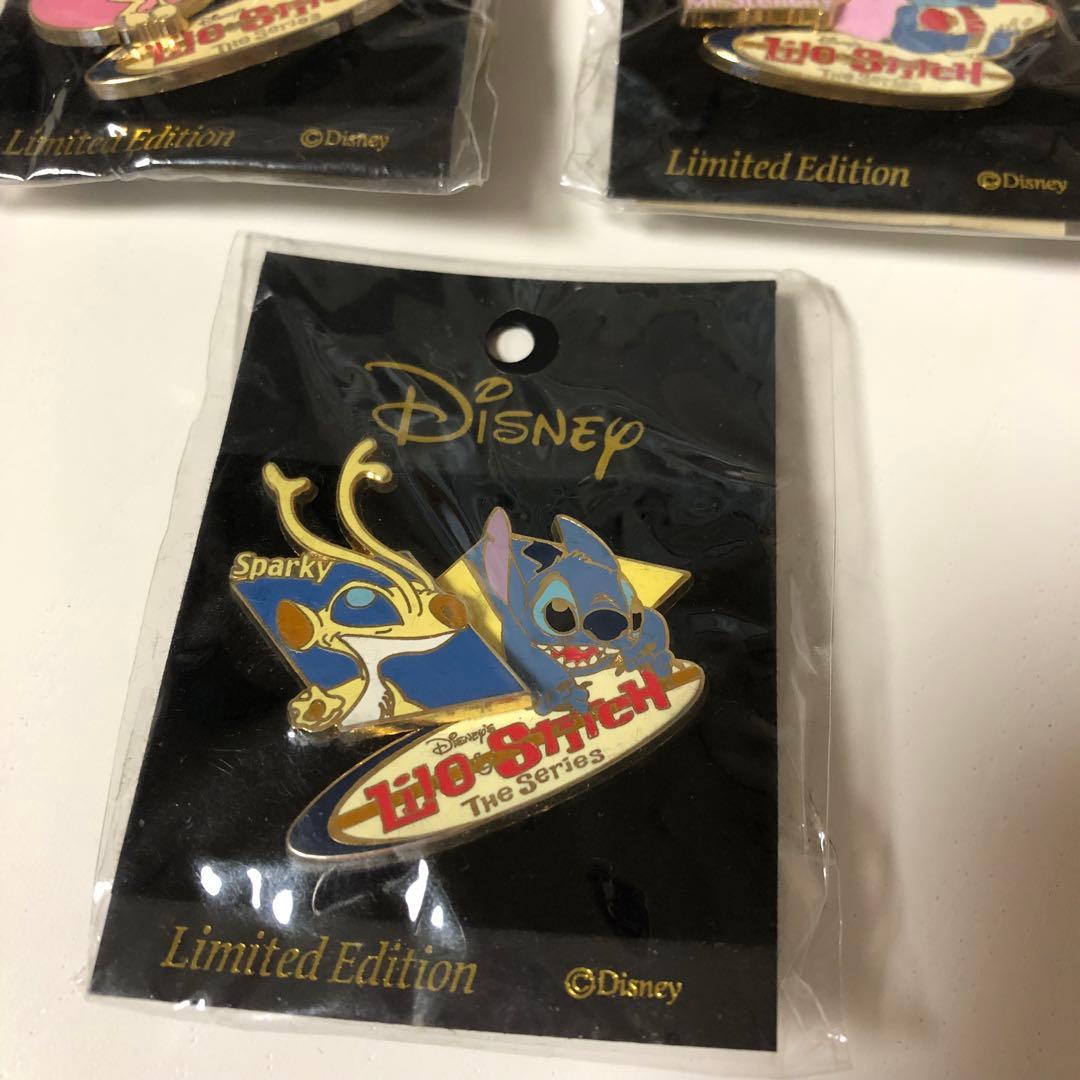 ディズニー リロ＆スティッチ 限定ピンバッジ 3つセット マリモクラフト