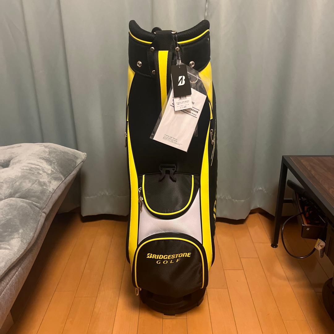 BRIDGESTONE GOLF キャディバッグ 黒/黄