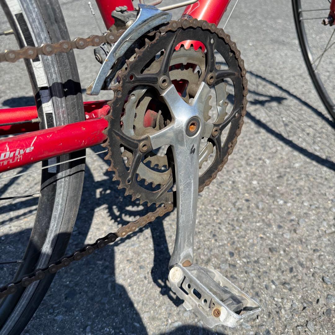激安早い者勝ち✨　Specialized レッド クロスバイク