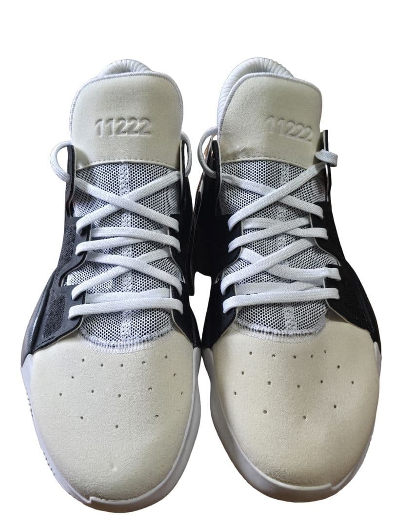 adidas バスケットボールシューズ 11222 ホワイト/ブラック
