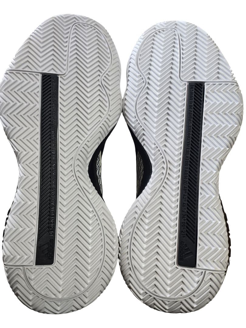 adidas バスケットボールシューズ 11222 ホワイト/ブラック