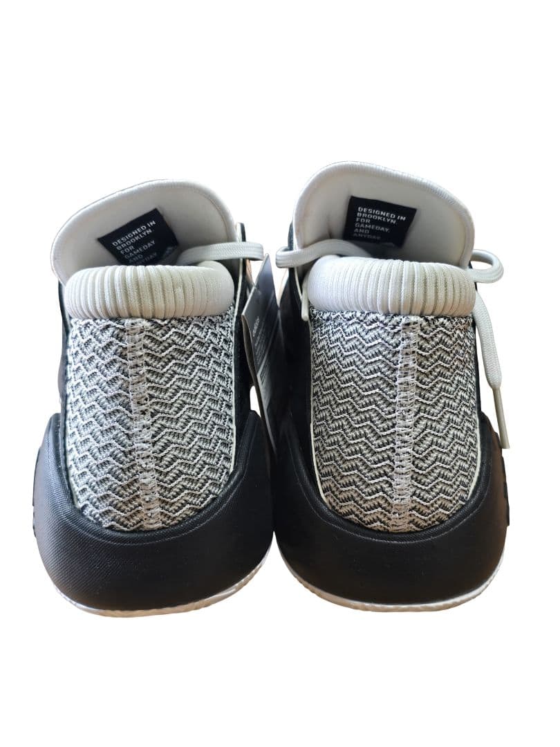 adidas バスケットボールシューズ 11222 ホワイト/ブラック
