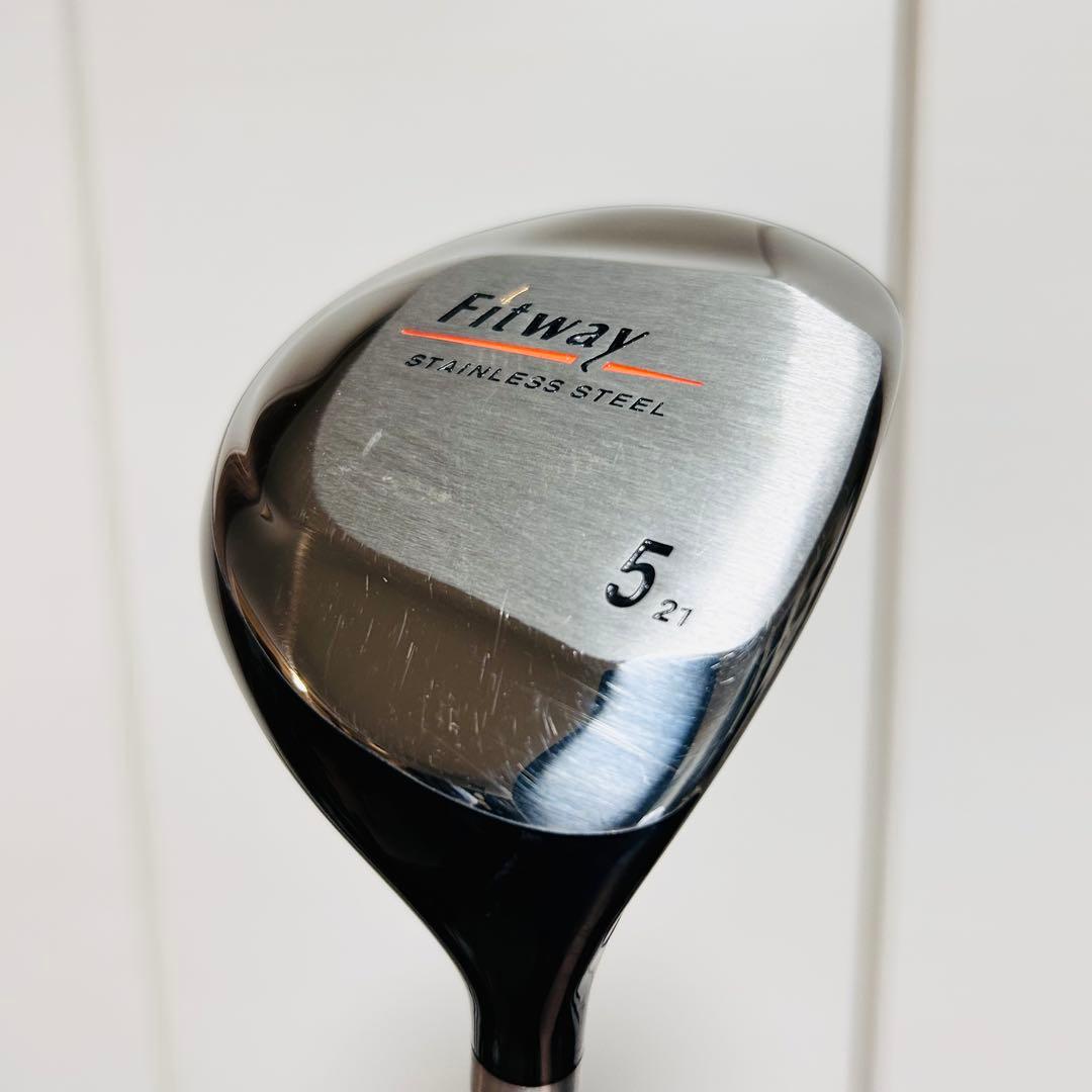 【美品11本 おまけ付】Fitway 初心者 メンズ ゴルフクラブセット R 右