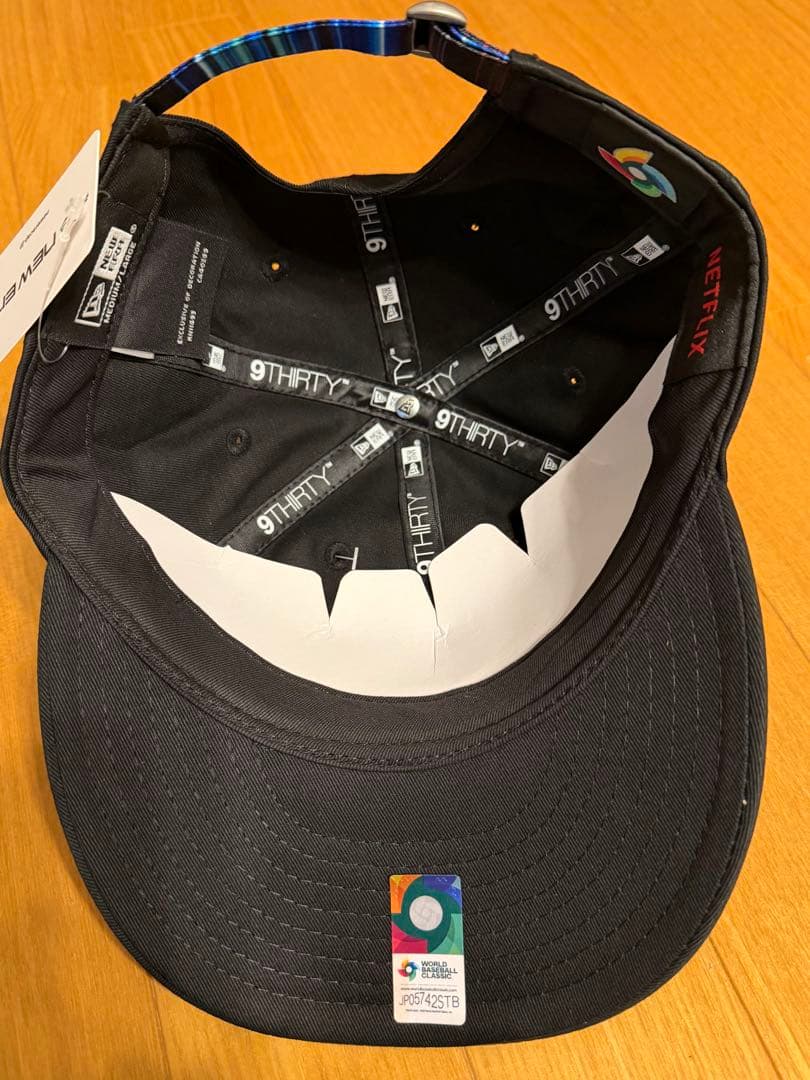【新品ネット完売】WBCネットフリックス　ニューエラ　トリプルコラボキャップ