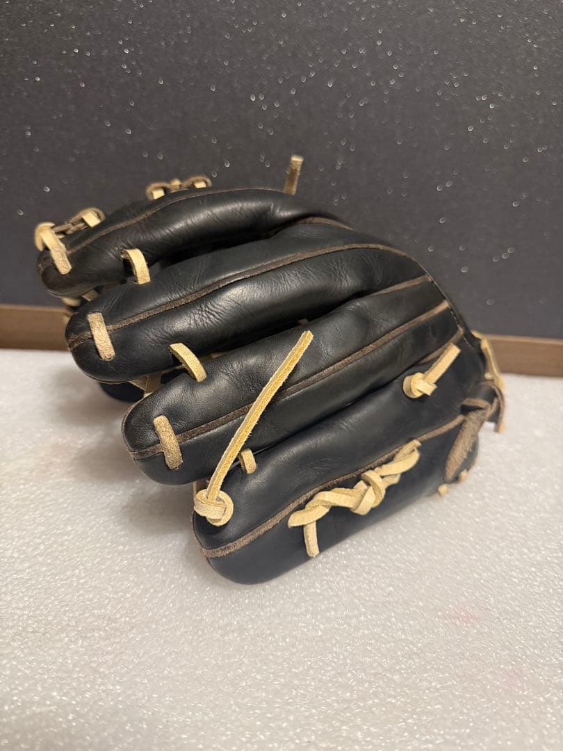 ★美品★人気★ ミズノ グローバルエリート 硬式 内野手用 革質良好 良型