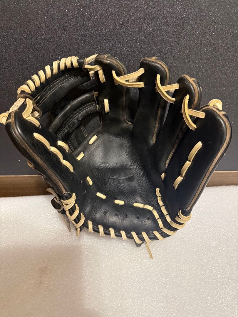 ★美品★人気★ ミズノ グローバルエリート 硬式 内野手用 革質良好 良型