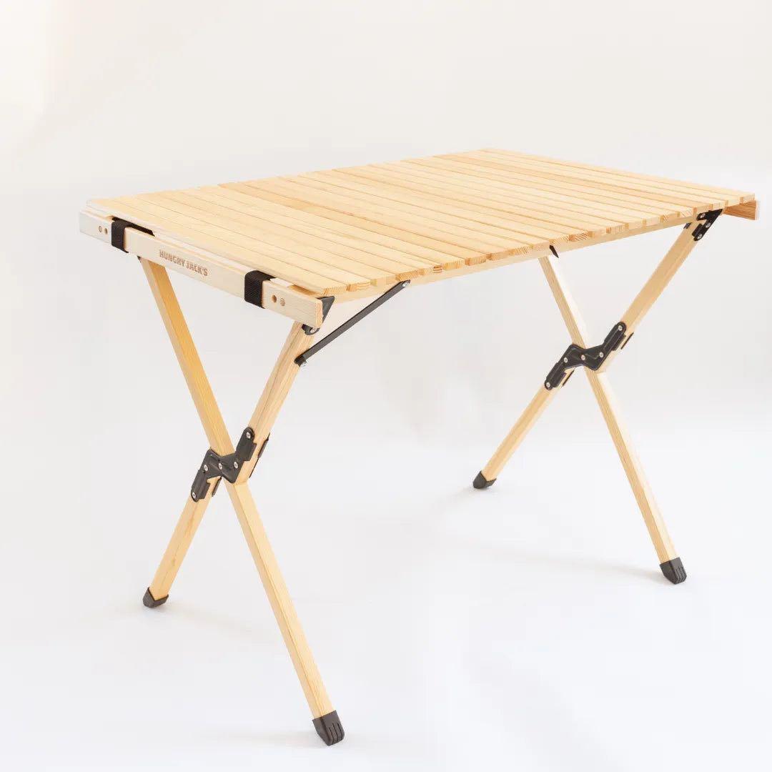 新品・未使用　ハングリージャックス ウッドロールテーブル