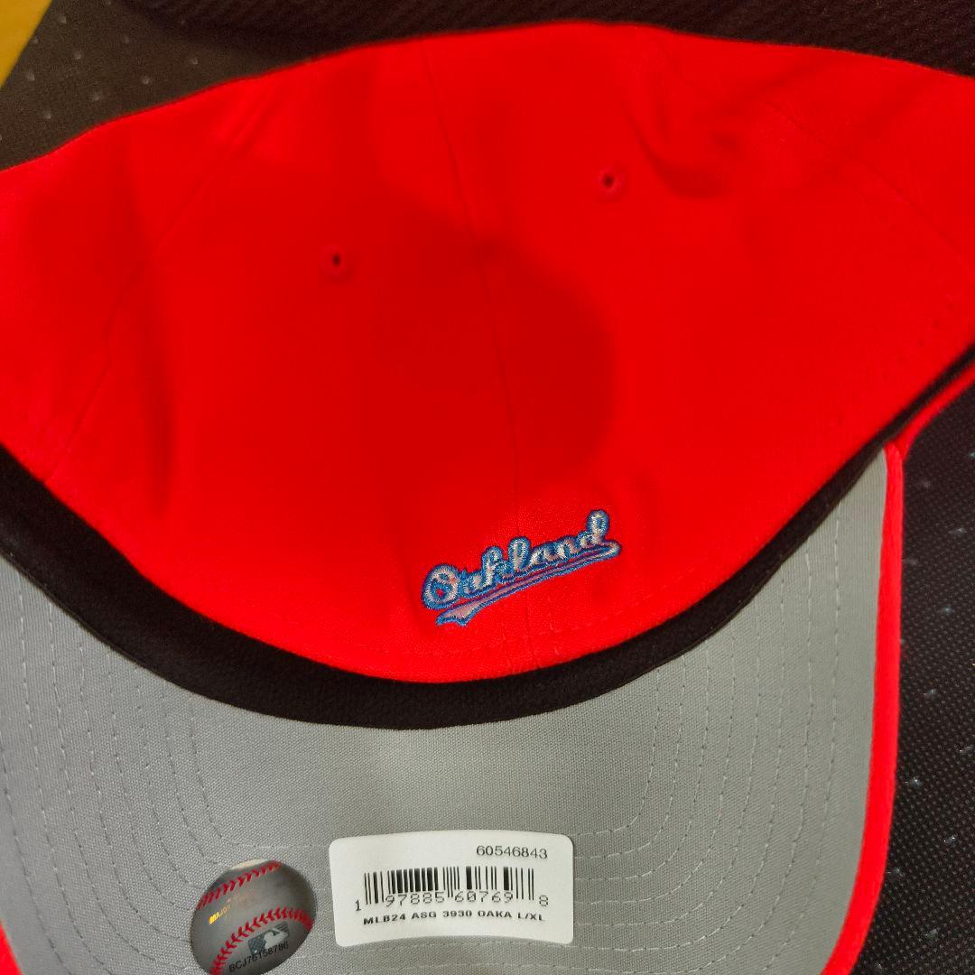 MLB オールスター アスレチックス キャップ　New Era 39THIRTY