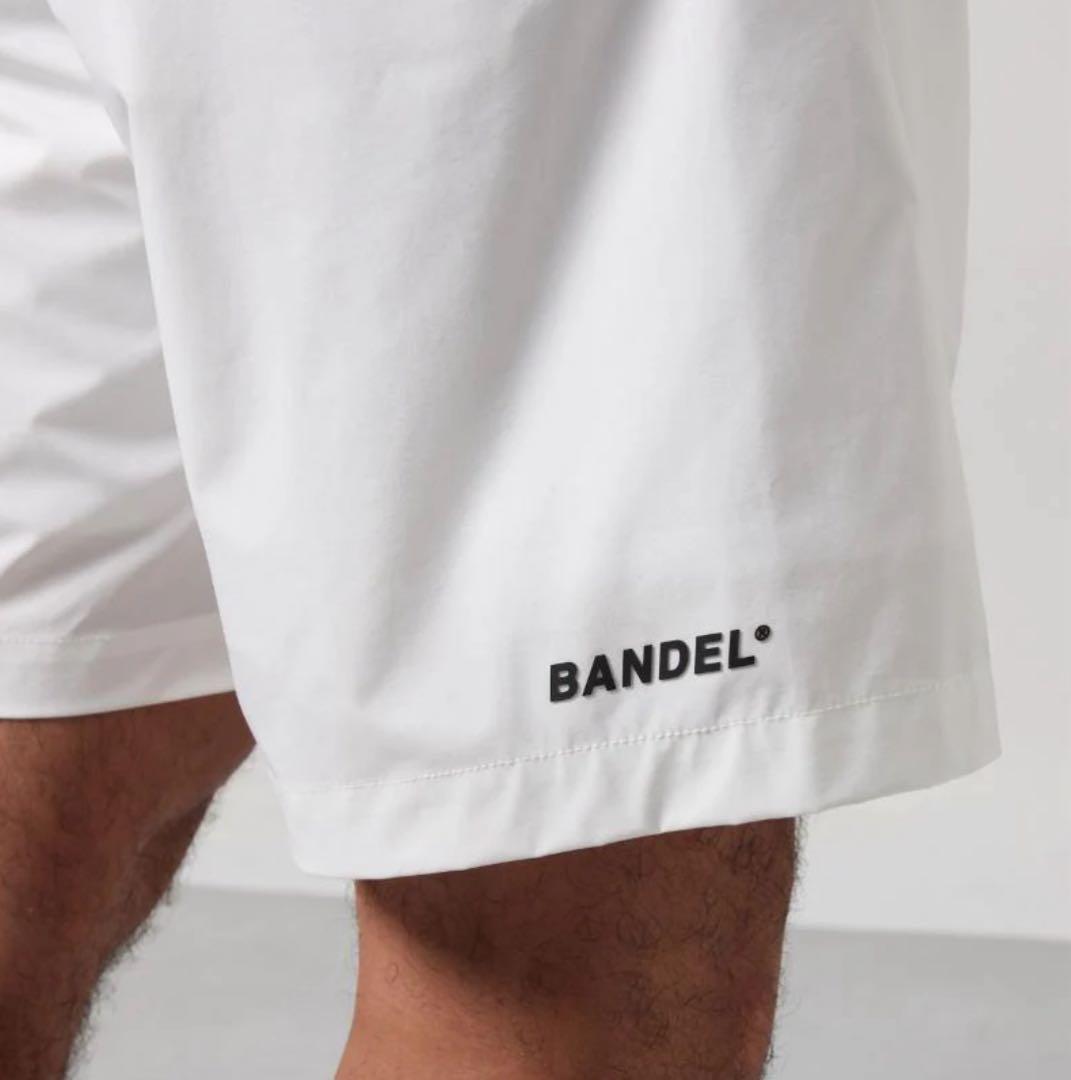 【新品・タグ付き】BANDEL メンズ ショートパンツ ホワイト 白 L