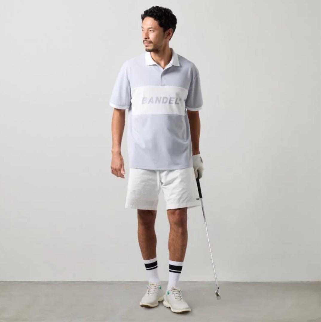 【新品・タグ付き】BANDEL メンズ ショートパンツ ホワイト 白 L