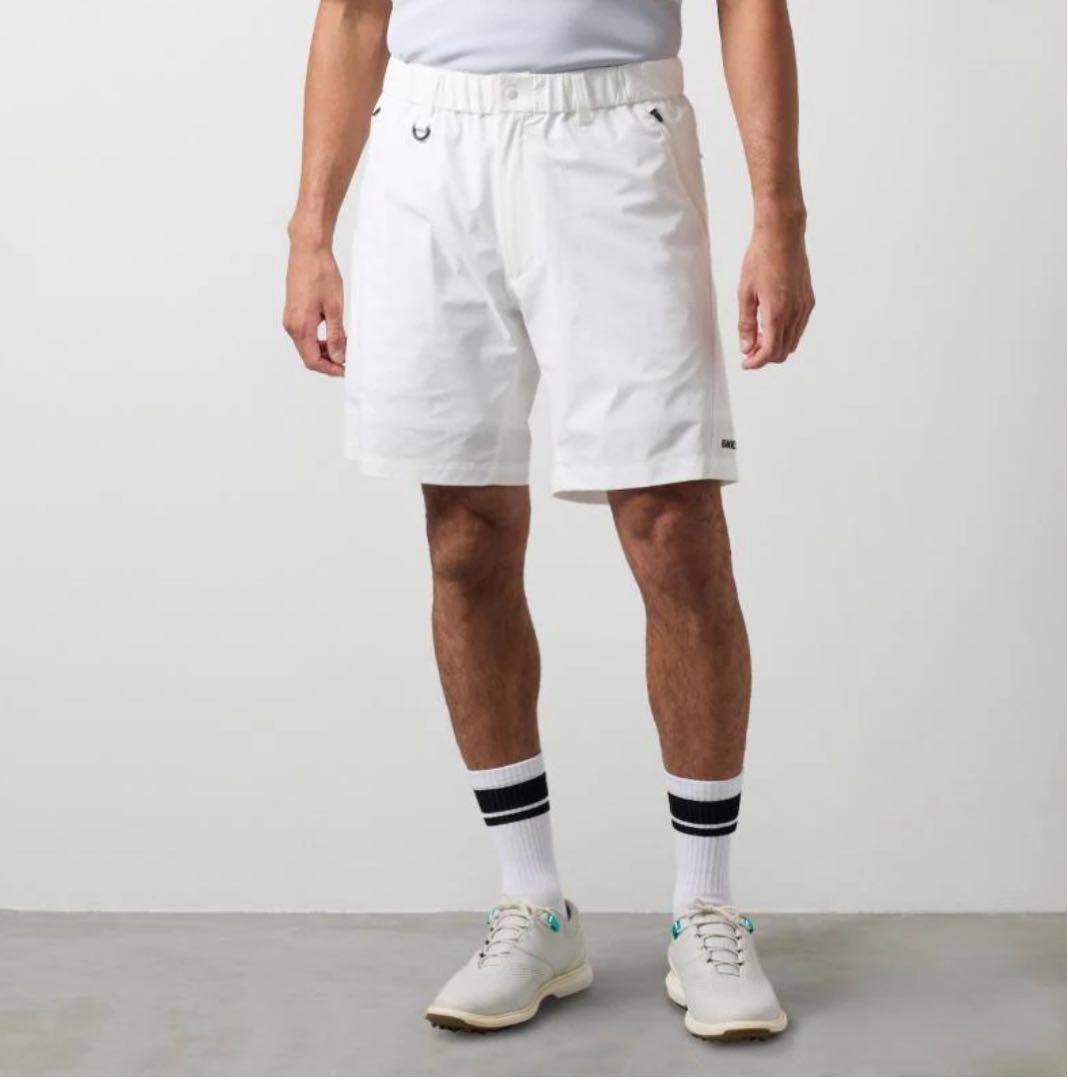 【新品・タグ付き】BANDEL メンズ ショートパンツ ホワイト 白 L
